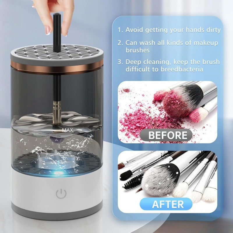 Portable Makeup Brush Cleaning Machine