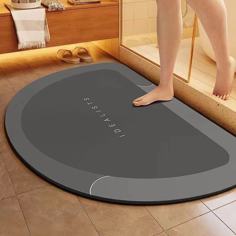 Water-absorbing anti-slip foot pads