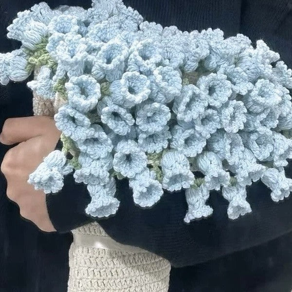 Handmade Crochet Flower Blanket DIY Kit