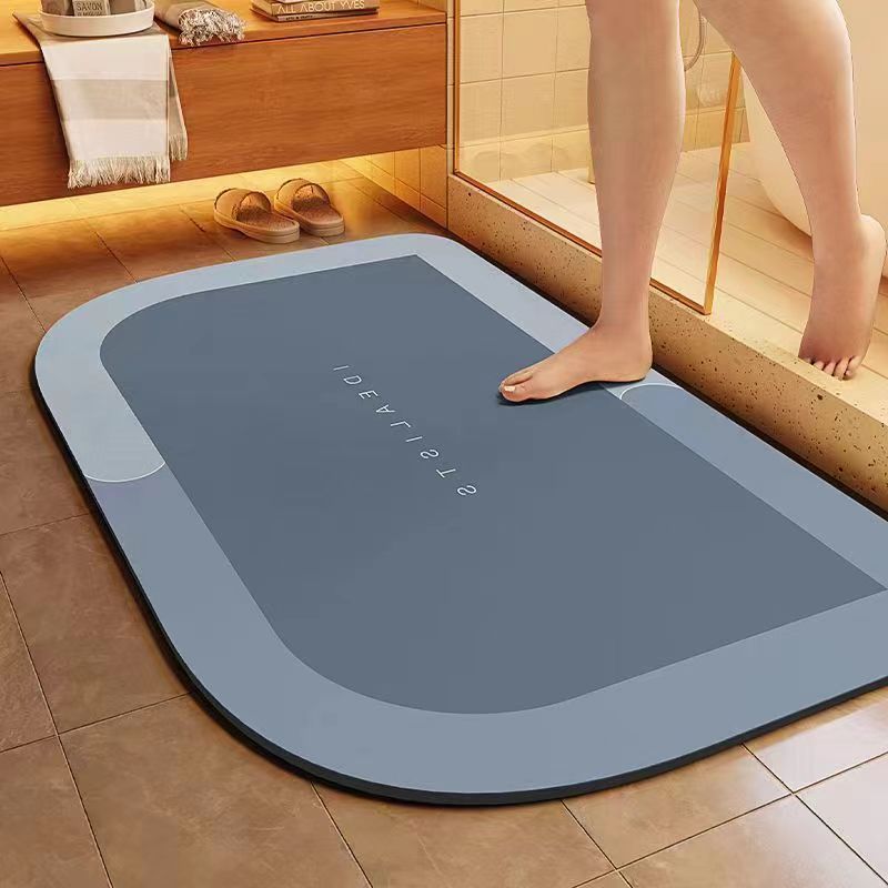 Water-absorbing anti-slip foot pads