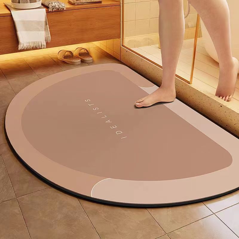 Water-absorbing anti-slip foot pads