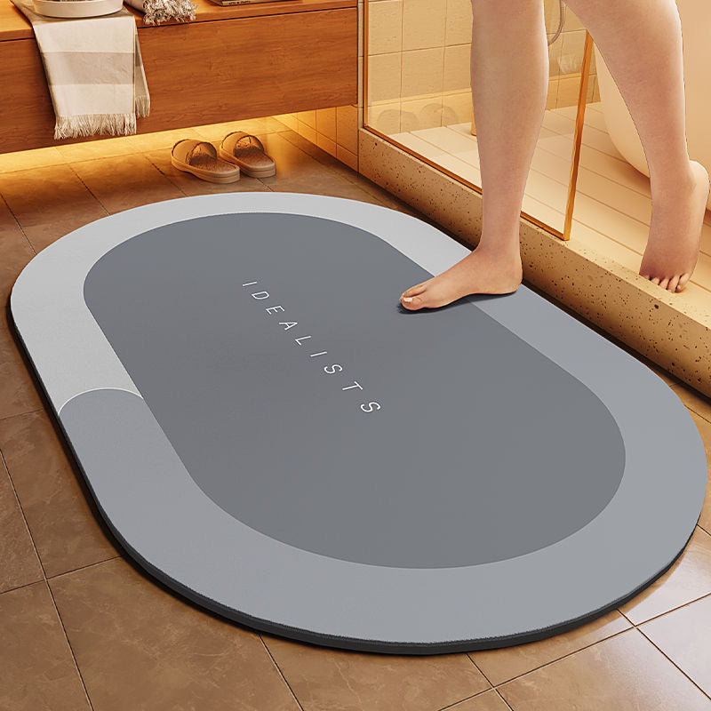 Water-absorbing anti-slip foot pads