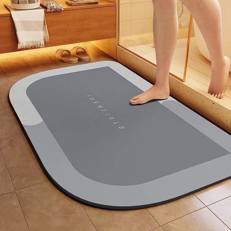 Water-absorbing anti-slip foot pads