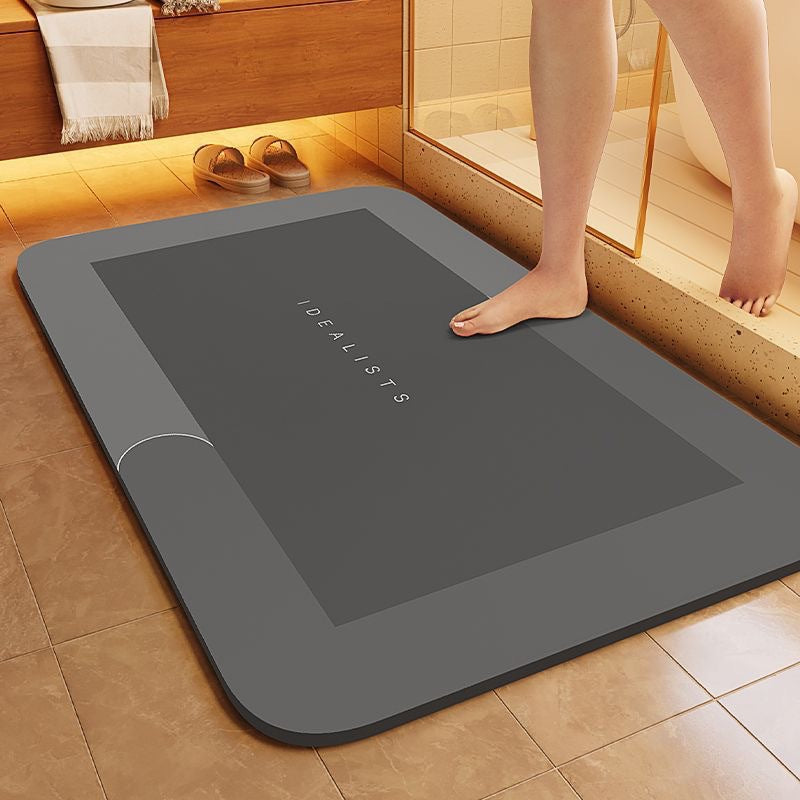 Water-absorbing anti-slip foot pads