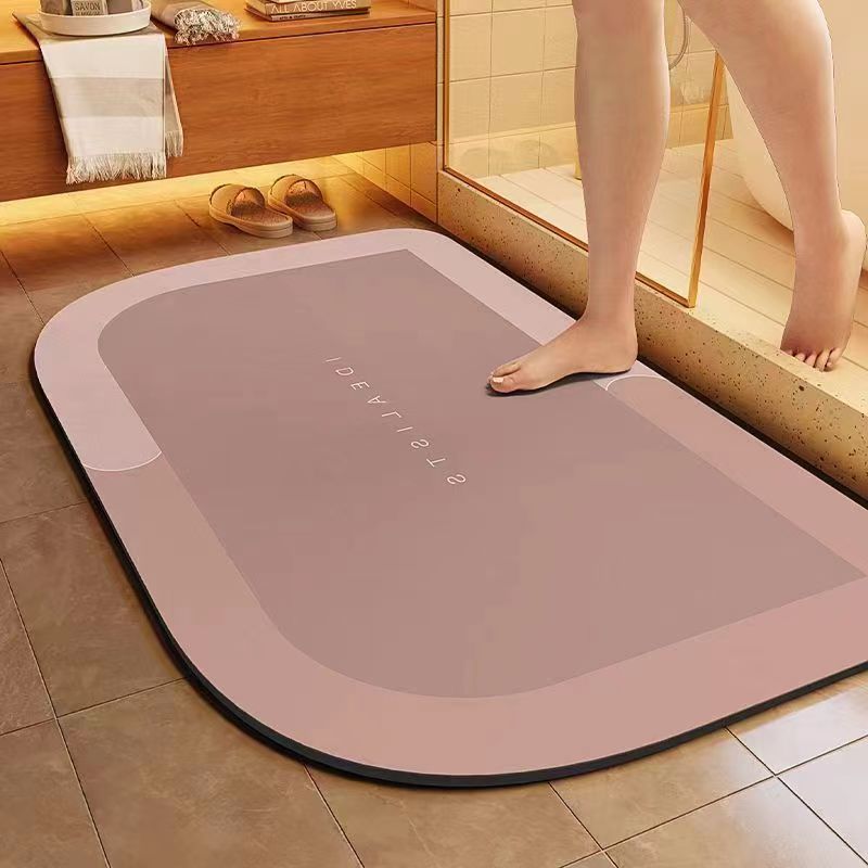 Water-absorbing anti-slip foot pads