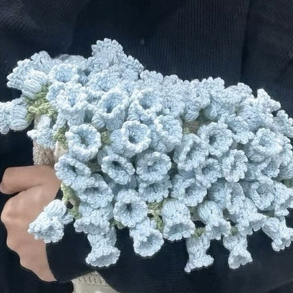 Handmade Crochet Flower Blanket DIY Kit
