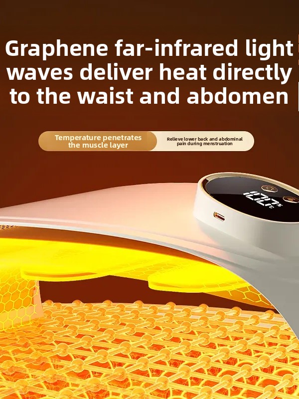 Fick Ultra-Thin Abdominal Warming Belt with Massage