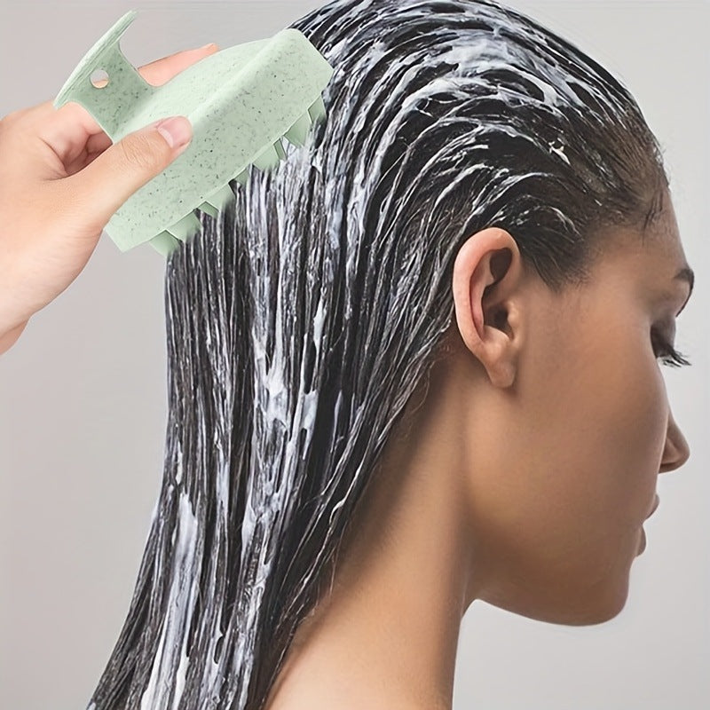 Silicone Shampoo Scalp Massage Brush