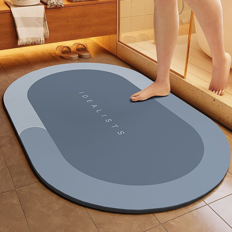 Water-absorbing anti-slip foot pads