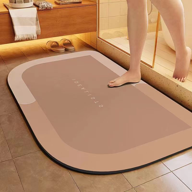 Water-absorbing anti-slip foot pads