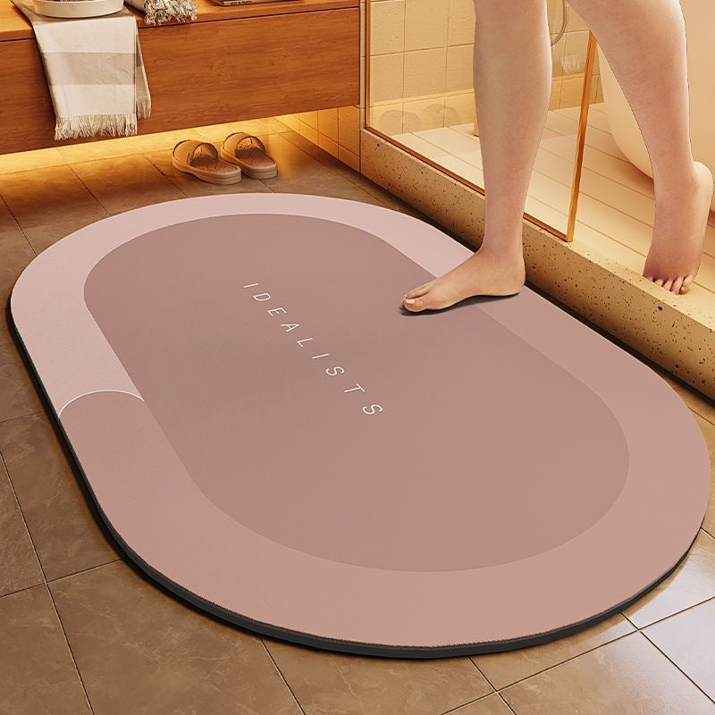 Water-absorbing anti-slip foot pads
