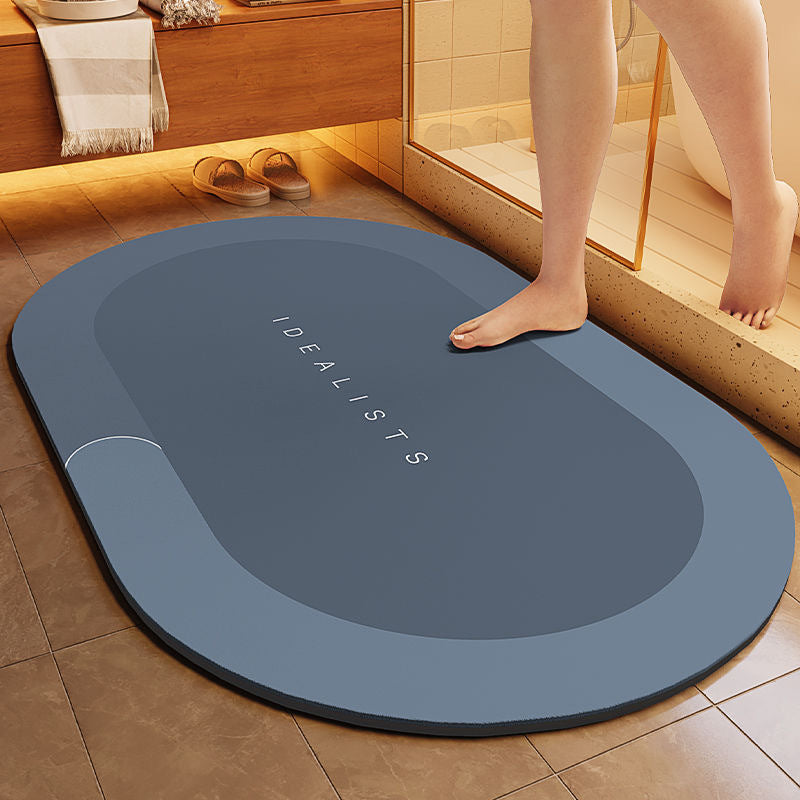Water-absorbing anti-slip foot pads