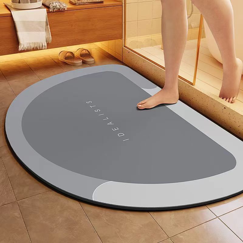 Water-absorbing anti-slip foot pads
