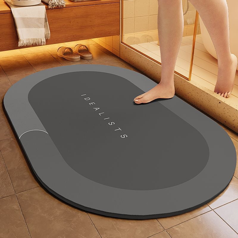 Water-absorbing anti-slip foot pads