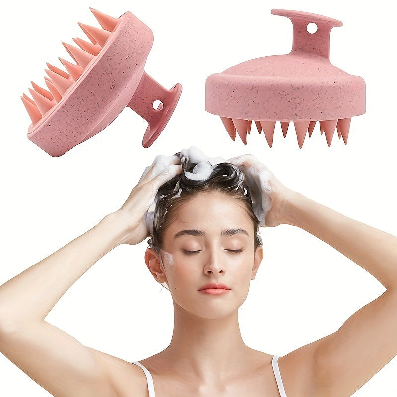 Silicone Shampoo Scalp Massage Brush